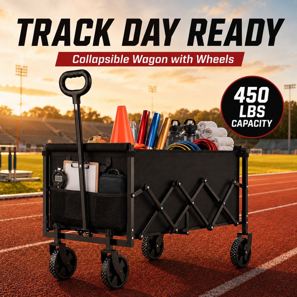 Sports Equipment Wagon - Wózek transportowy do sprzętu terenowego, składany