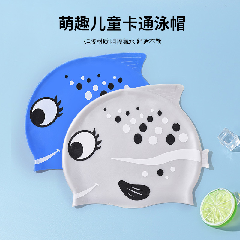 Swim Cap Silicone - 1 szt. Urocza silikonowa czapka pływacka