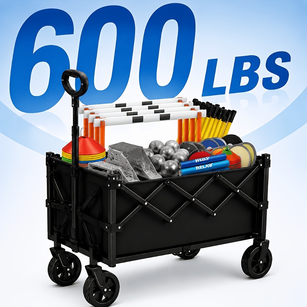 Sports Equipment Wagon - Wózek ogrodowy wielofunkcyjny składany, terenowy, o