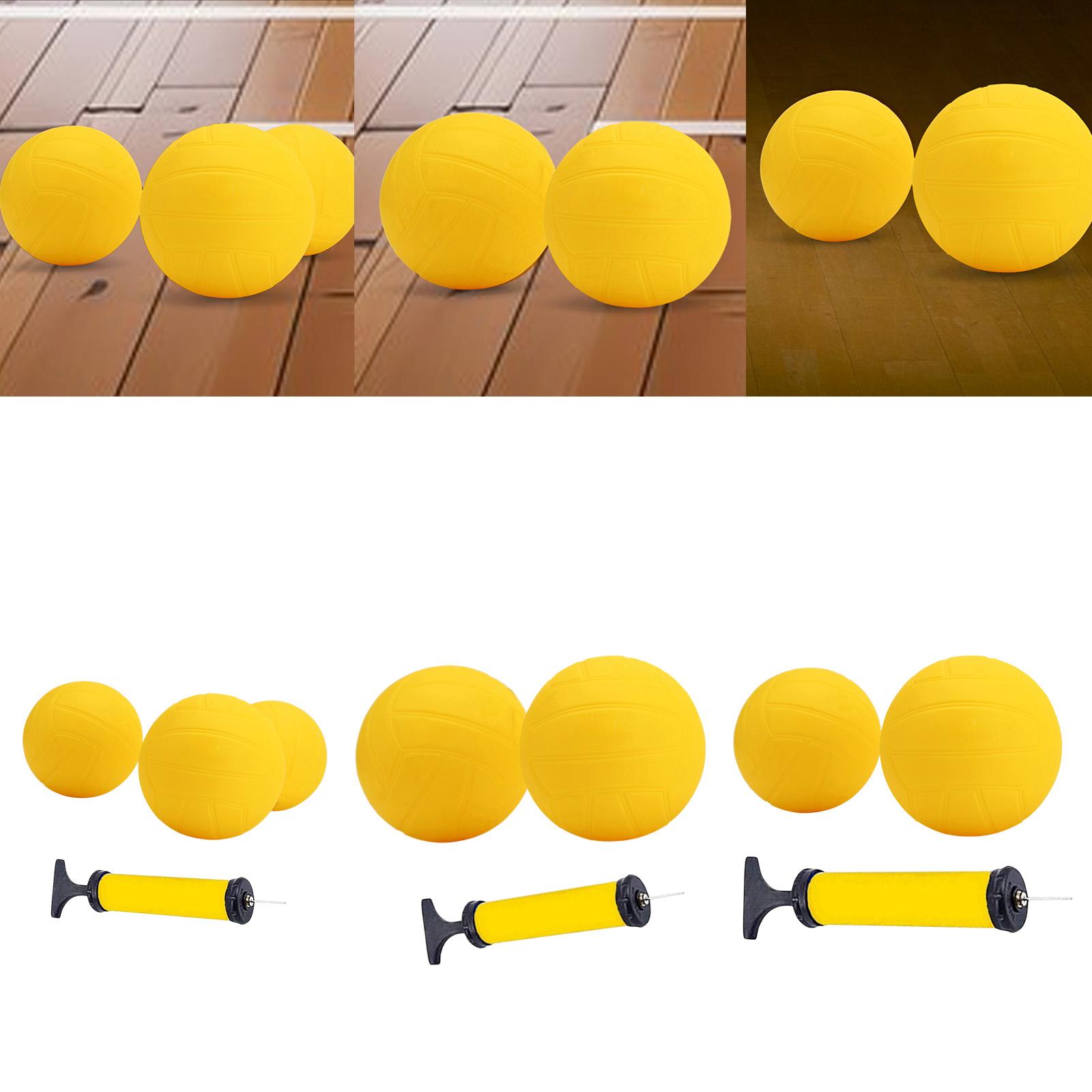Spike Ball Game - Nadmuchiwana Mini Piłka do Siatkówki Żółta