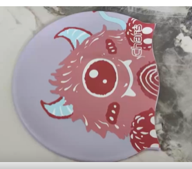 Swim Cap Silicone - Urocze czepki pływackie dla dzieci, silikonowe,