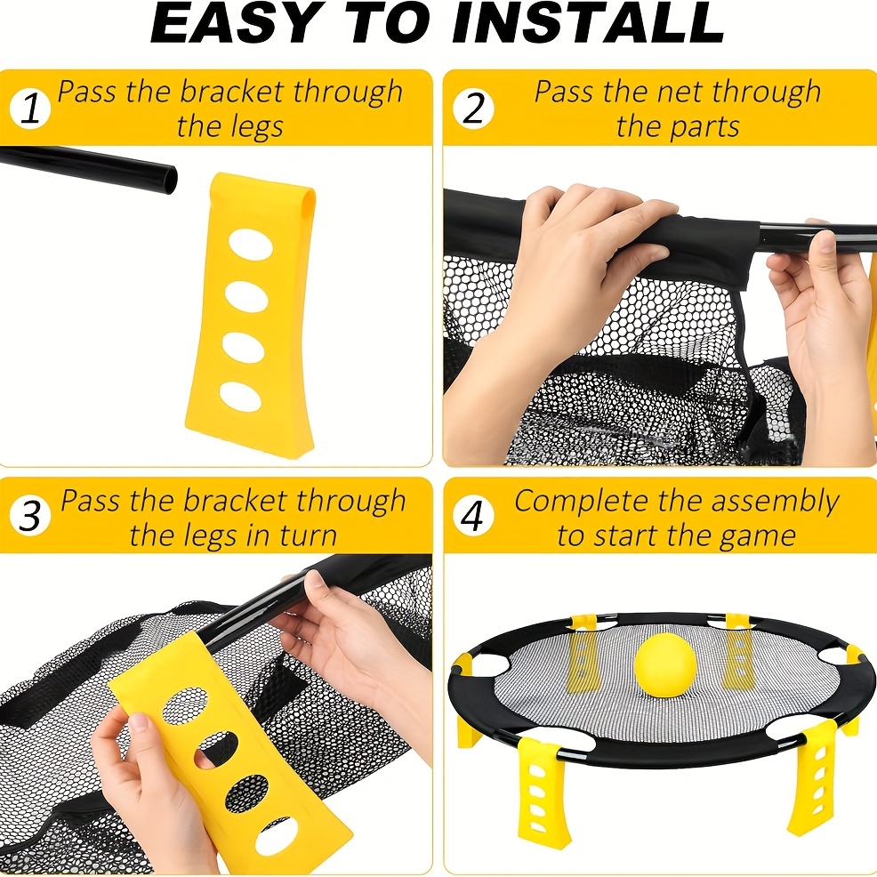 Mini zestaw do gra w siatkówkę – Spike Ball Game recenzja i cena