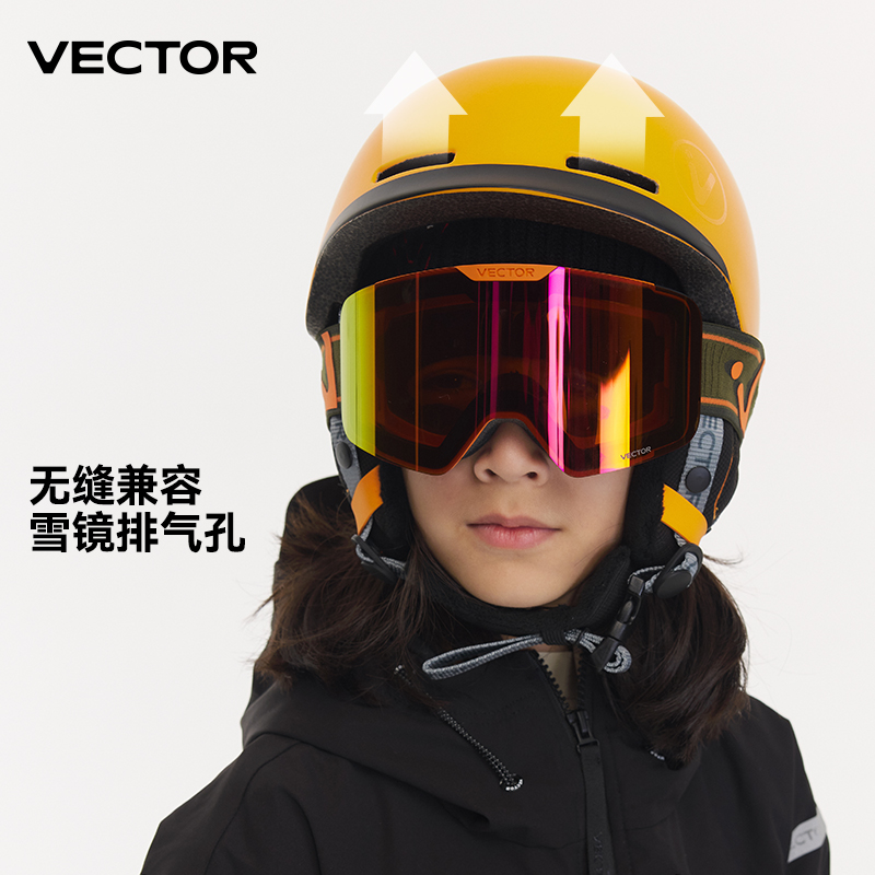 VECTOR Dziecięcy kask narciars – Sports Equipment Vector recenzja i cena