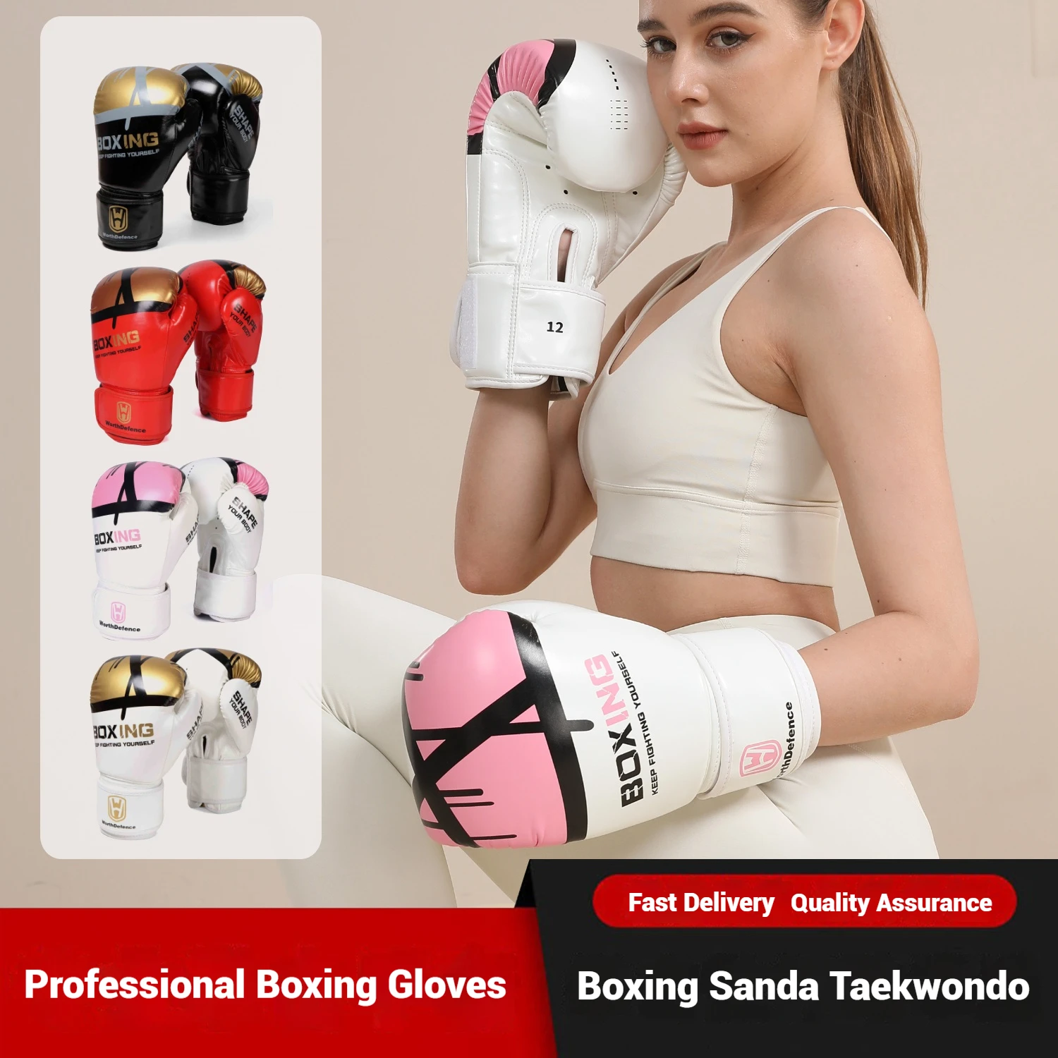 WOSWEIR-Unisex dorosłe młodzie – Boxing Glove Set recenzja i cena