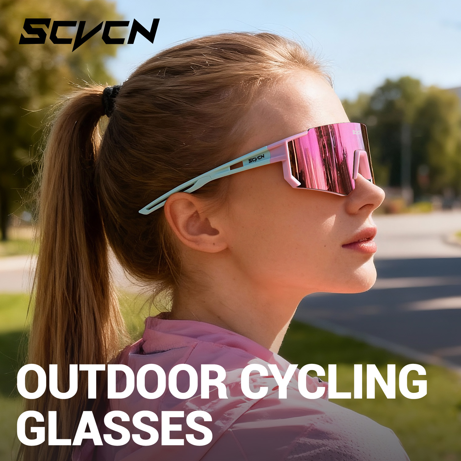 Okulary rowerowe damskie SCVCN – Sports Equipment Photos recenzja i cena