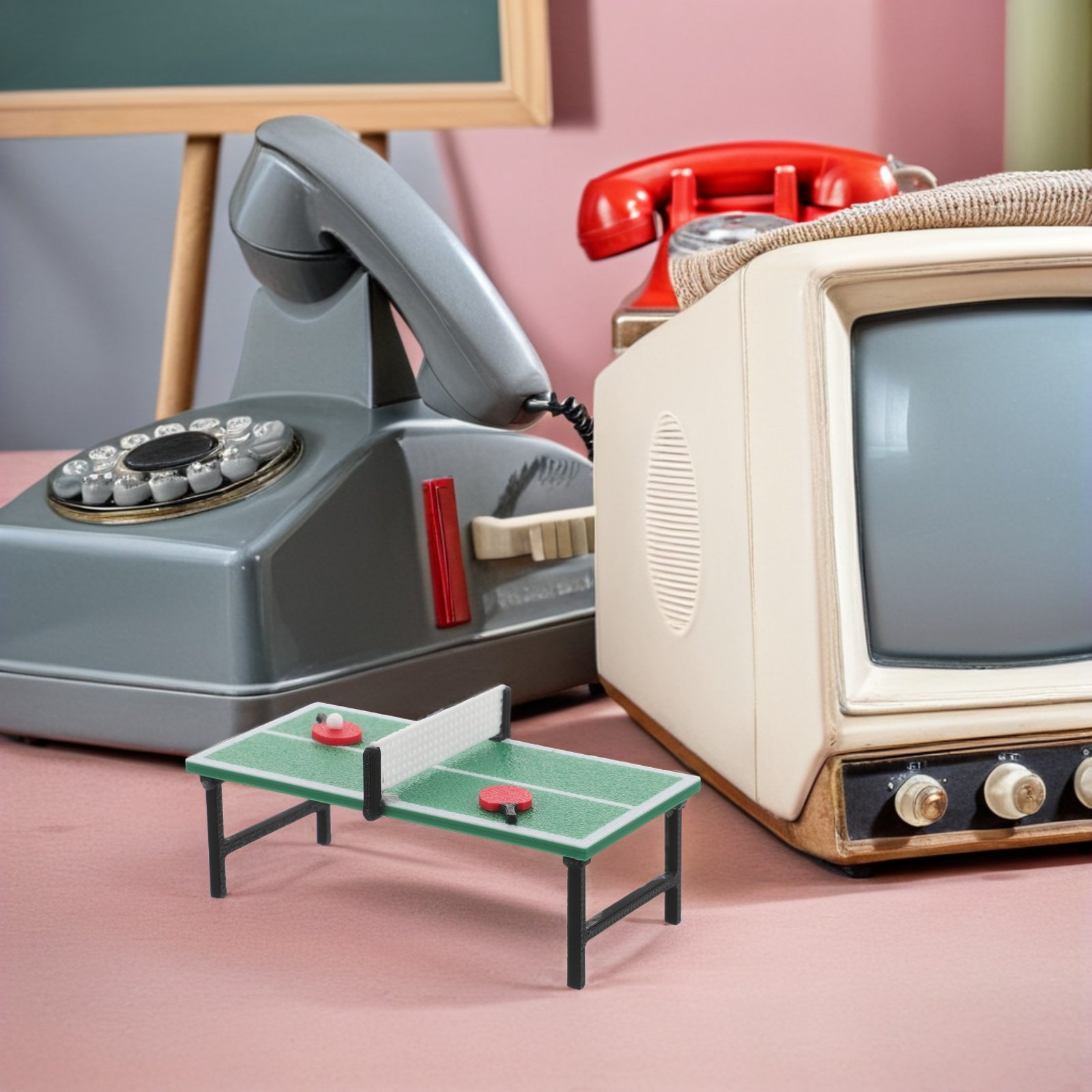 1 zestaw miniaturowego stołu d – Sports Equipment Photos recenzja i cena