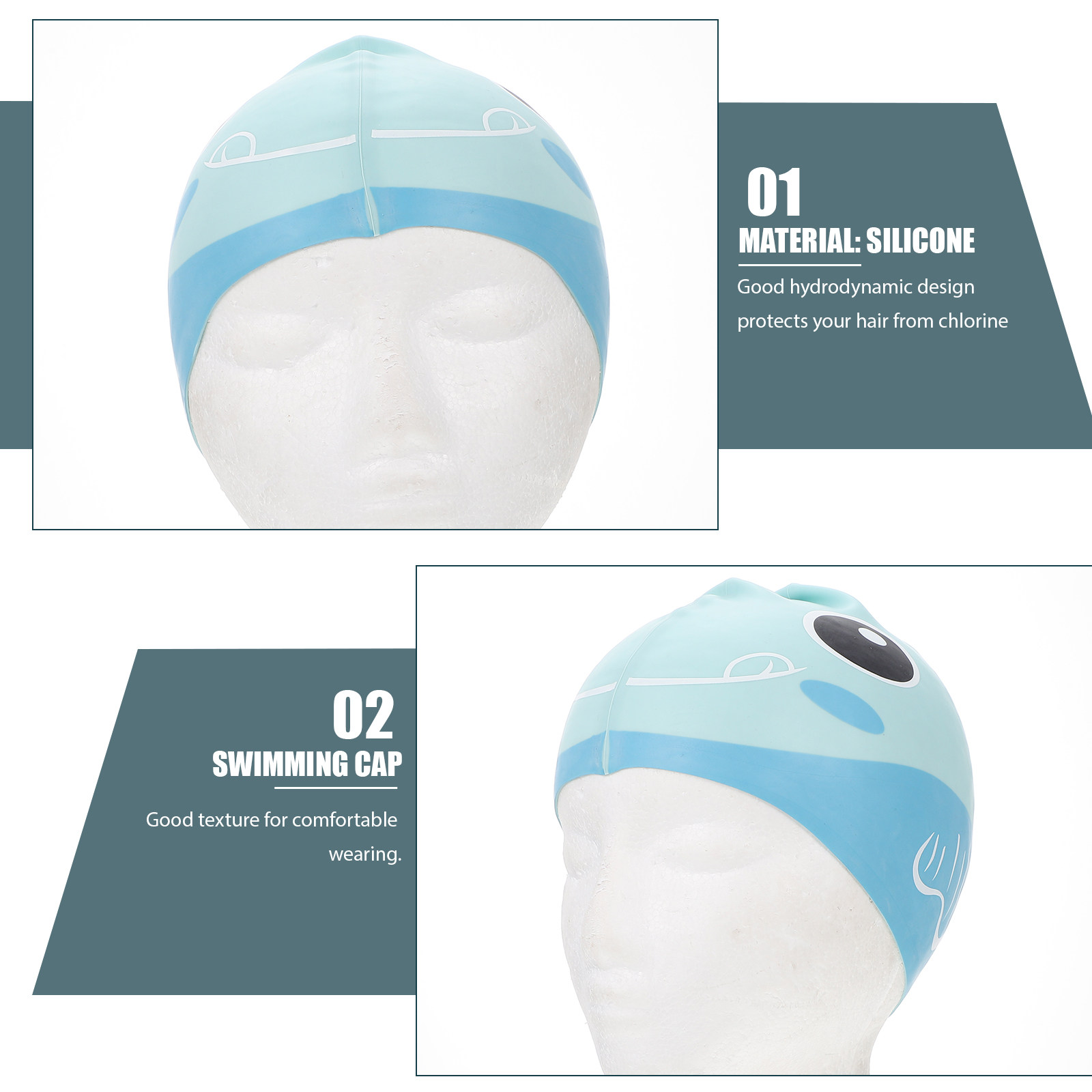 Silikonowy czepek pływacki dla – Swim Cap Silicone recenzja i cena