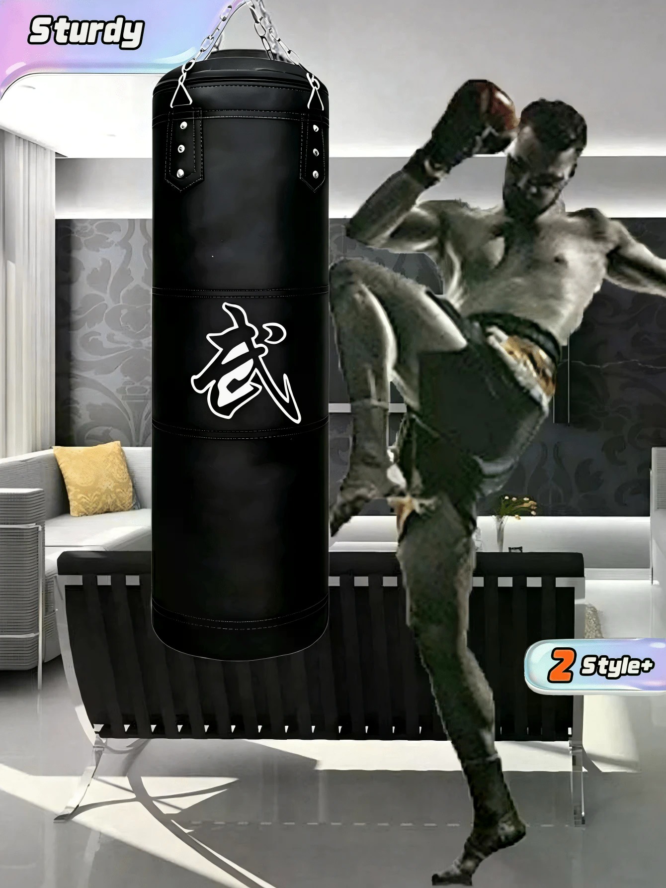 Zestaw wiszących worków bokser – Boxing Glove Set recenzja i cena