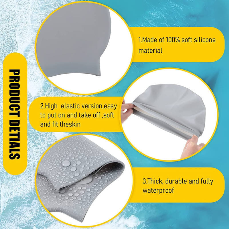 Czapka pływacka silikonowa z w – Swim Cap Silicone recenzja i cena